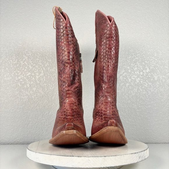 NEW Junk Gypsy Lane Desert Highway Pink Western Boots - Picture 5 of 10